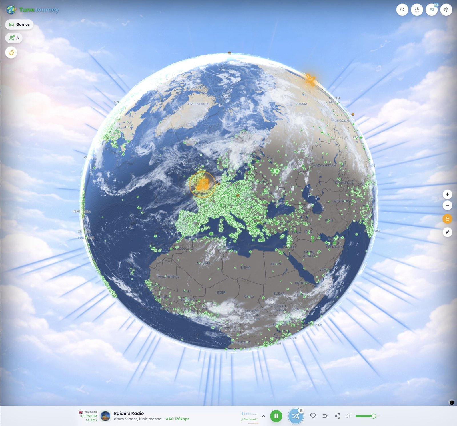 TuneJourney — Live Radio Globe